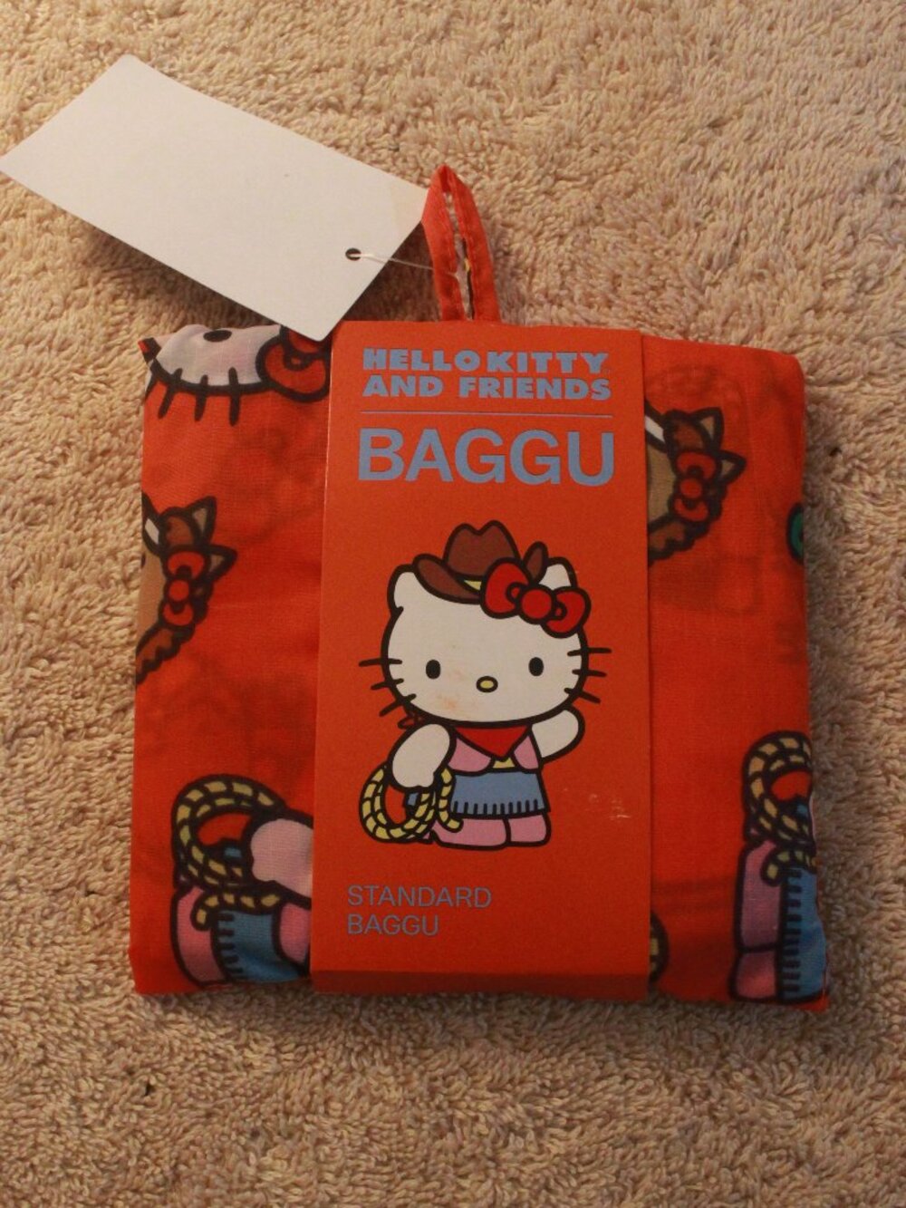 BAGGU Hello Kitty & Friends Western Red Standard Reusable Bag